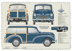 Morris Minor Traveller 1965-70 Glass Cleaning Cloth